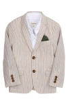 Appaman Boys' Sports Jacket - Little Kid, Big Kid In Sand Stripe