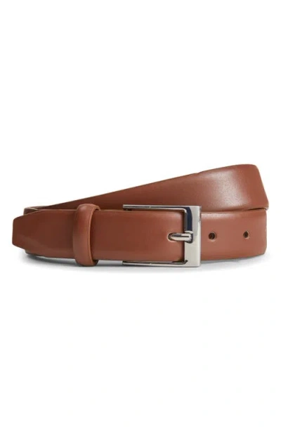 Appaman Kids' Faux Leather Dress Belt In Brown
