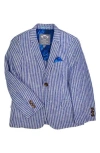 Appaman Boys' Sports Jacket - Little Kid, Big Kid In Cabana Stripe