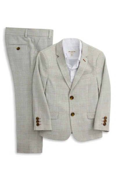 Appaman Kids' Mod Stretch Suit In Gray