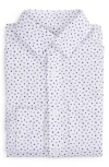 Appaman Boy's Micro Paw-print Standard Shirt In Paw Prints