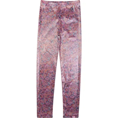 Appaman Kids' Velvet Leggings In Kaleidoscope