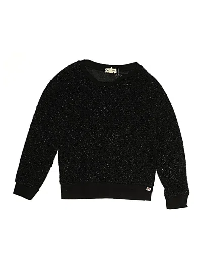 Pre-owned Appaman Kids' Pullover Sweater In Black