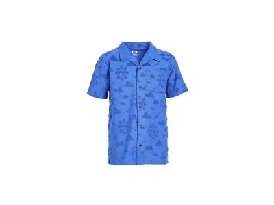 Appaman Resort Shirt (toddler/little Kid/big Kid) Boy's Clothing Cobalt Blue : 8 Little Kid, Cotton/polyeste