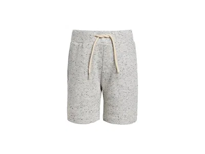 Appaman Resort Shorts (toddler/little Kid/big Kid) Boy's Shorts Speckled Natural : 14 Big Kid, Cotton/polyes In Gray