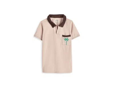 Appaman Rio Polo (toddler/little Kid/big Kid) Boy's Clothing Eggwhite : 8 Little Kid, Cotton/polyester In Gold