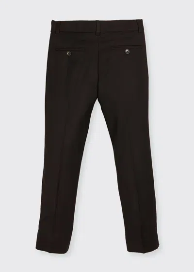 Appaman Kids' Slim Suit Pants, Black
