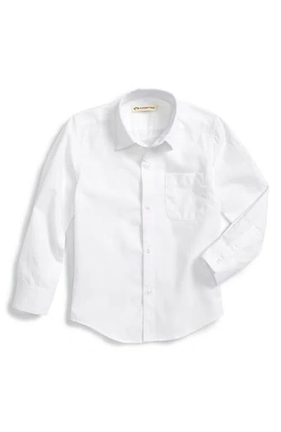 Appaman Kids'  Standard Gingham Check Shirt In White