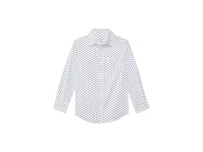 Appaman Standard Shirt (toddler/little Kids/big Kids) Boy's Clothing The Pointer : 7 Little Kid, Cotton In White