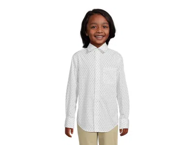 Appaman Standard Shirt (toddler/little Kids/big Kids) Boy's Clothing White : 7 Little Kid, Cotton