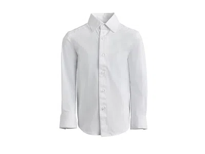 Appaman Standard Stretch Shirt (toddler/little Kid/big Kid) Boy's Clothing White : 8 Little Kid, Nylon/spand