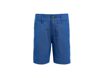 Appaman Trouser Shorts (toddler/little Kid/big Kid) Boy's Shorts Canopy Blue : 7 Little Kid, Linen/rayon