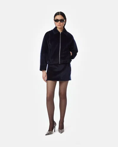 Apparis Ada Pony Jacket In Black