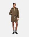 Apparis Ada Rain Jacket In Brown