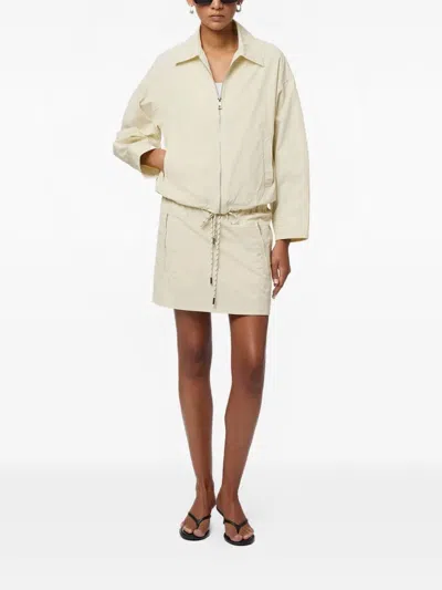 Apparis Ada Rain Jacket In Off White In Neutral