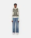 Apparis Alex Vest Sage, Blanc