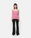 Apparis Ribbed-knit Bandeau Top