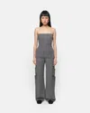 Apparis Ribbed-knit Bandeau Top
