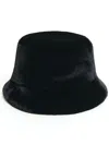 Apparis Gilly Koba Faux Fur Bucket Hat In Noir