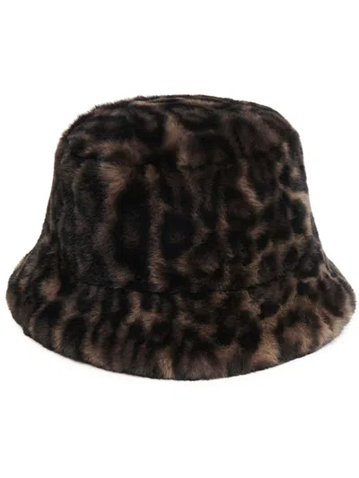 Apparis Amara Bucket Hat Dark Leopard