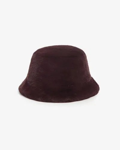 Apparis Amara Bucket Hat In Burgundy