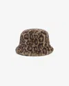 Apparis Amara Leopard Kids Hat In Light Leopard