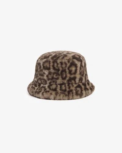 Apparis Amara Leopard Kids Hat In Light Leopard