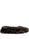 Apparis Animal-print Ballet Flats In Brown