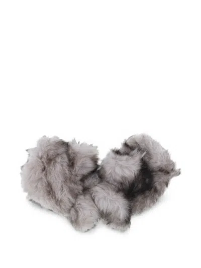 Apparis Ariel Fingerless Gloves In Gray