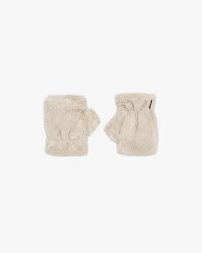 Apparis Ariel Fingerless Kids Gloves In Latte
