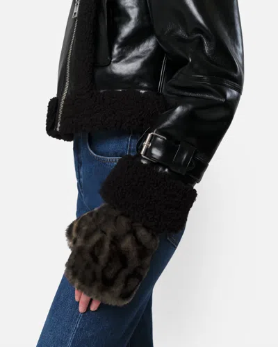 Apparis Ariel Gloves Dark Leopard