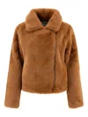 Apparis Asymmetrical Zip-fastening Jacket In Multi