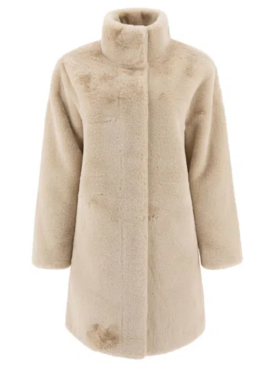 Apparis "blair" Coat In Brown