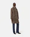 Apparis Blair Leopard Coat In Light Leopard