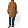 Apparis Blair Pluche™ Faux Fur Coat In Brown