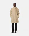 Apparis Blair Shaved Mink Coat In Latte Multi