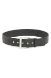 Apparis Blaze Faux Suede Belt In Ash