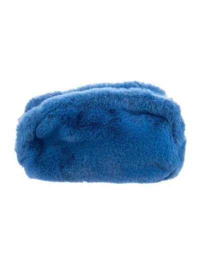 Pre-owned Apparis Blue Cosmetic Bag