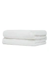 Apparis Brady Faux Fur Throw Blanket In Ivory