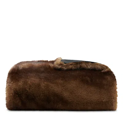 Apparis Brady Faux Mink Blanket In Multi