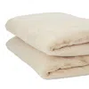 Apparis Brady Faux Fur Throw Blanket In Latte