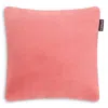 Apparis Brenn Faux Fur Pillow, Square In Geranium