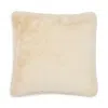 Apparis Brenn Faux Fur Pillowcase, Square In White