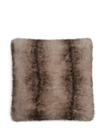 Apparis Brenn Faux-fur Pillow In Neutral
