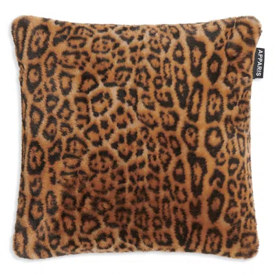 Apparis Brenn Leopard Pillow In Animal Print