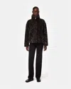 Apparis Brooks Leopard Coat In Dark Leopard