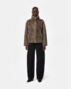 Apparis Brooks Leopard Coat In Light Leopard