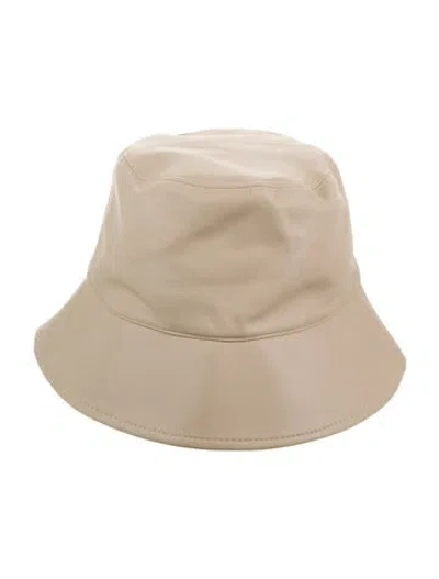 Pre-owned Apparis Bucket Hat In Neutral