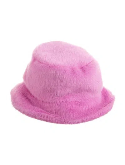 Pre-owned Apparis Bucket Hat In Purple