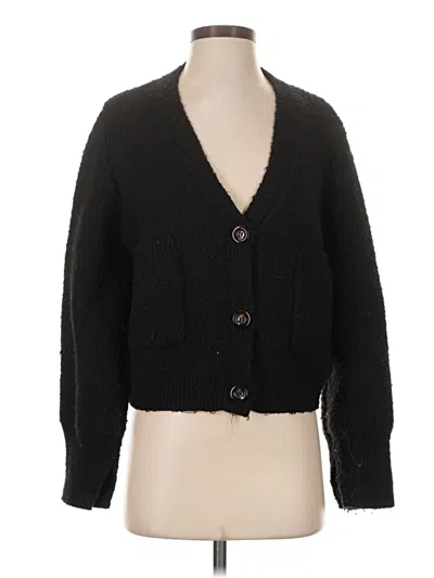 Pre-owned Apparis Cardigan Sweater In Black
